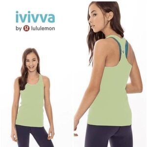 IVIVVA BY LULULEMON Keep Ur Cool Racerback Tank Size 12